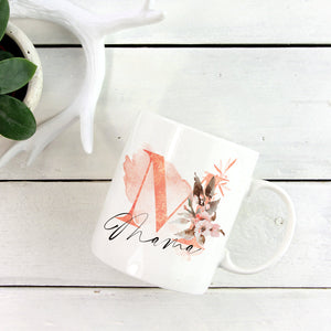 Tasse Kaffeebecher Keramiktasse mit Mama-Aufdruck Geschenkidee, spülmaschinenfest, 11oz