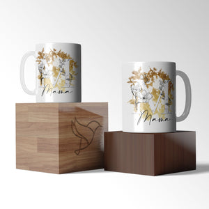 Tasse mit Mama-Aufdruck in Gold