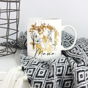 Tasse mit Mama-Aufdruck in Gold