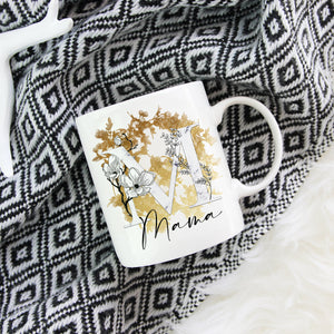 Tasse mit Mama-Aufdruck in Gold