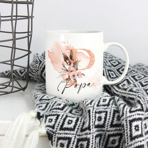 Tasse Kaffeebecher Keramiktasse mit Papa-Aufdruck Geschenkidee, spülmaschinenfest, 11oz