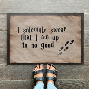 Fußmatte Fußabstreicher "Marauders Map" Anti-Rutsch-Matte Potter