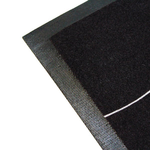 personalisierte Fußmatte Herz unendlich - Hochzeit, Heirat mit Name und Datum,