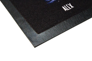 Personalisierte Fußmatte Familie Fußabstreicher Herz