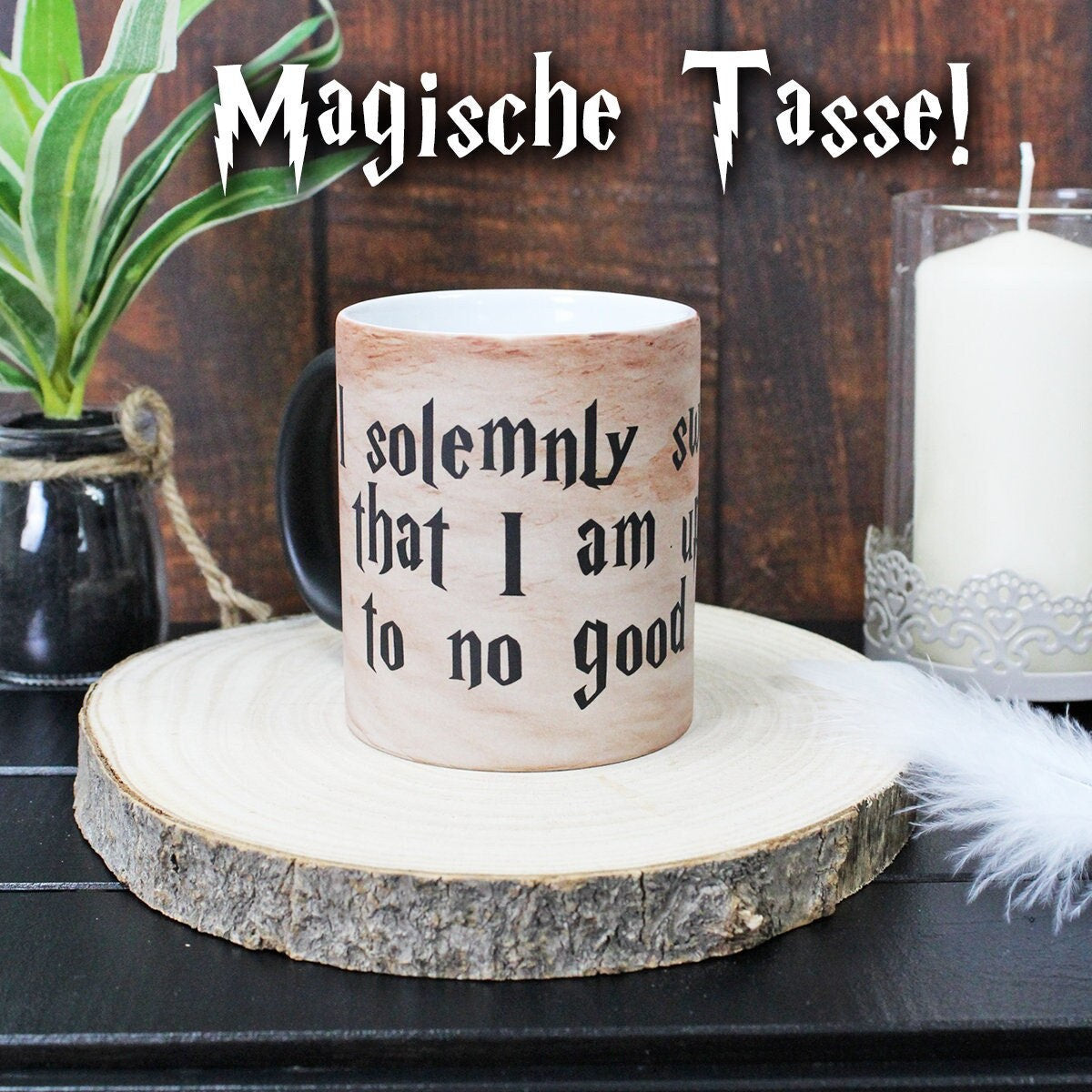 Magische Tasse Wondermug "Marauders Map" Kaffeetasse Harry Potter