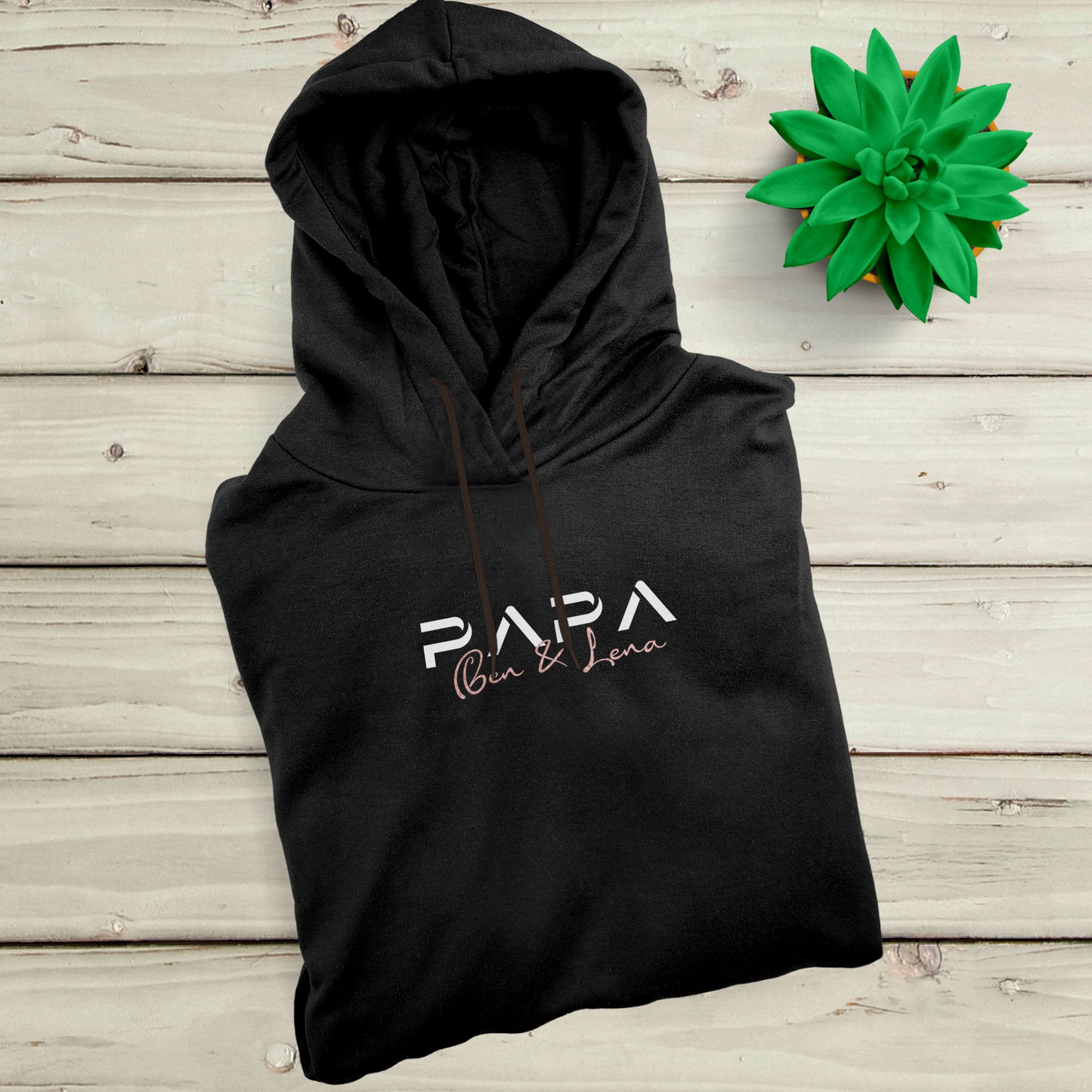Papa Hoodie II personalisiert mit Name