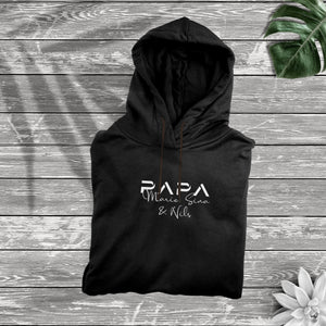 Papa Hoodie II personalisiert mit Name