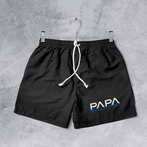 Papa Badehose, personalisiert mit Namen