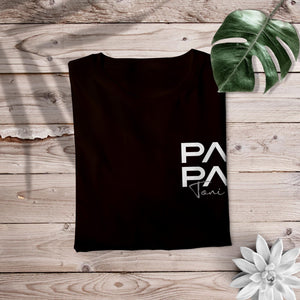 Papa T-Shirt, personalisiert mit Namen