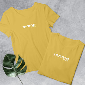 Mama T-Shirt simpel, personalisiert mit Namen