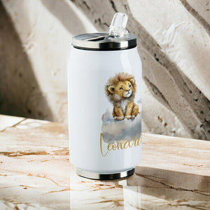 individuelle Kinder Trinkflasche, Thermoflasche personalisiert mit Name, 280ml