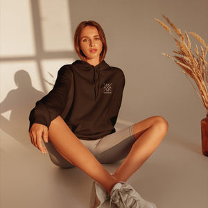 Mama Hoody Kreuz schwarz, personalisiert mit Namen