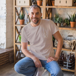 Opa Kreuz T-Shirt rope, personalisiert mit Namen