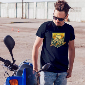 Der Berg ruft T-Shirt, navy, wandern