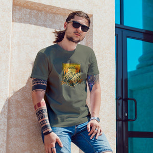 Der Berg ruft T-Shirt, khaki, wandern