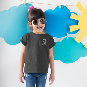 MINI Tshirt mit Name in silber