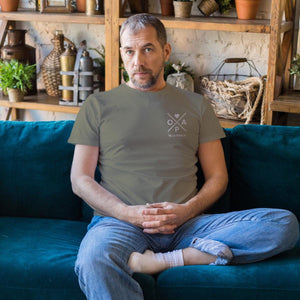 Opa T-Shirt X khaki, Opa Shirt personalisiert mit Namen