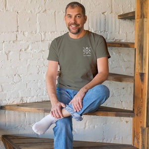 Opa T-Shirt X khaki, Opa Shirt personalisiert mit Namen