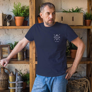 Opa T-Shirt X navy, Opa Shirt personalisiert mit Namen