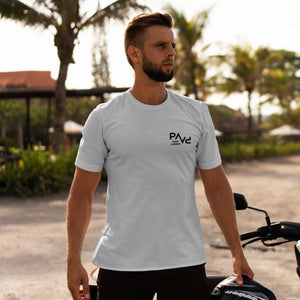 Papa T-Shirt PAPV weiß, Shirt personalisiert mit Namen