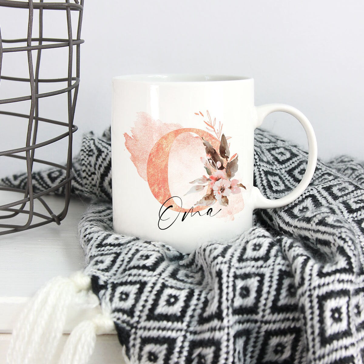 Oma Flower Tasse