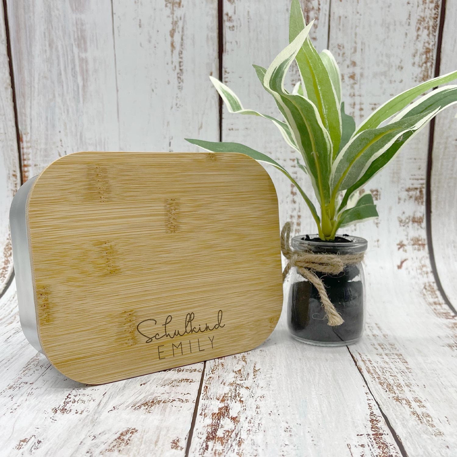 Schulkind Lunchbox | Brotdose graviert und personalisiert mit Name.