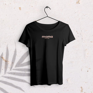 Mama T-Shirt rosé, personalisiert mit Namen