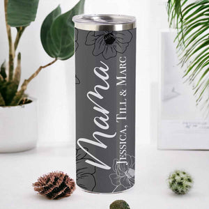 Tumbler Mama Flower personalisiert mit Name