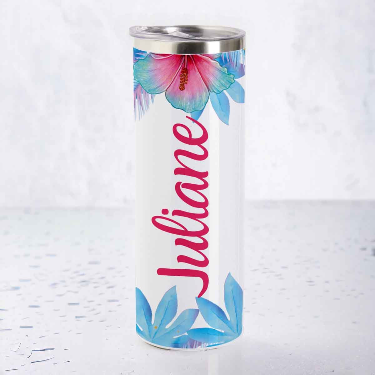 personalisiert Aloha Tumbler, Thermoflasche personalisiert mit Name