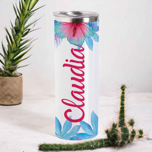 personalisiert Aloha Tumbler, Thermoflasche personalisiert mit Name