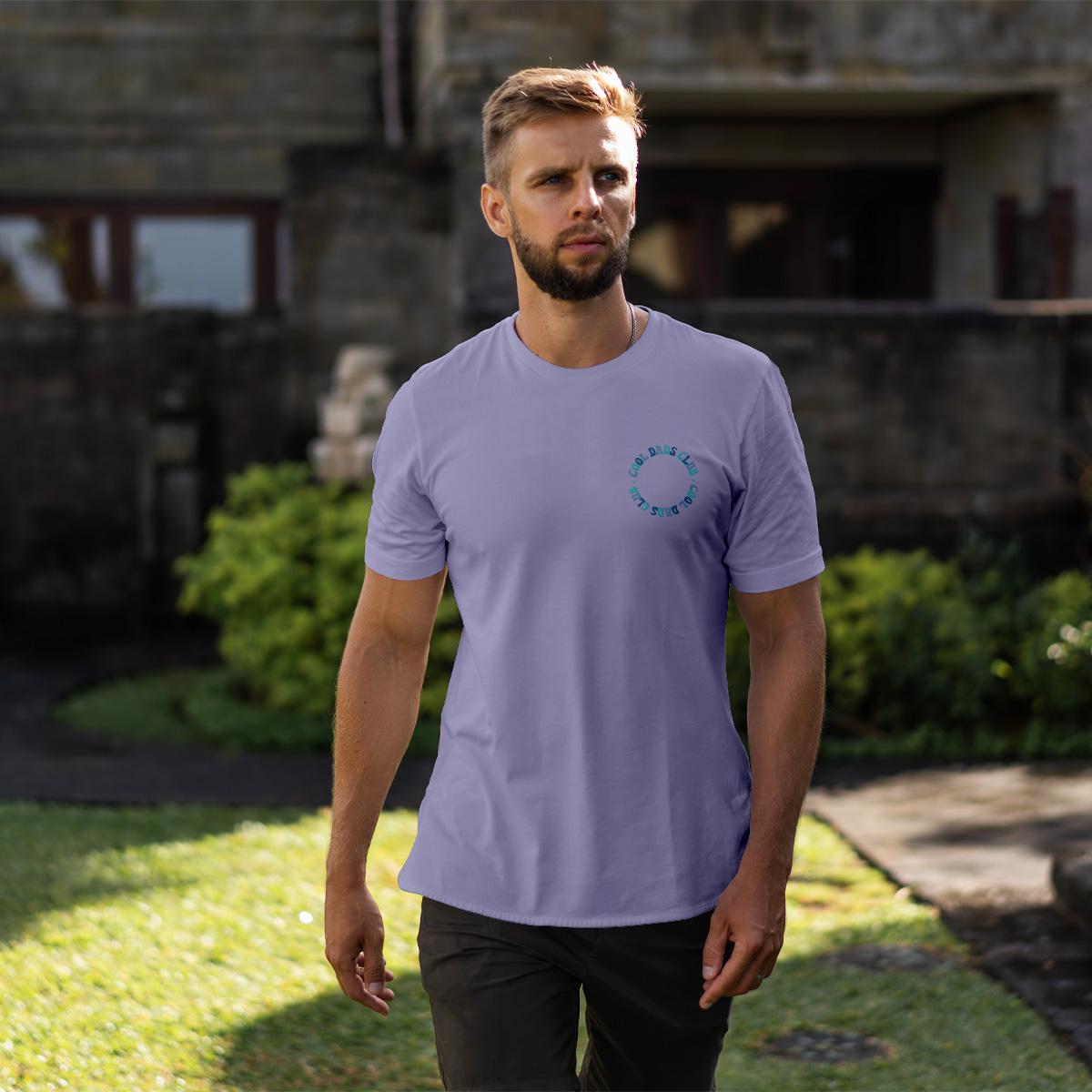 Cool Dads Club TShirt, Papa Shirt in lila, blau, schwarz